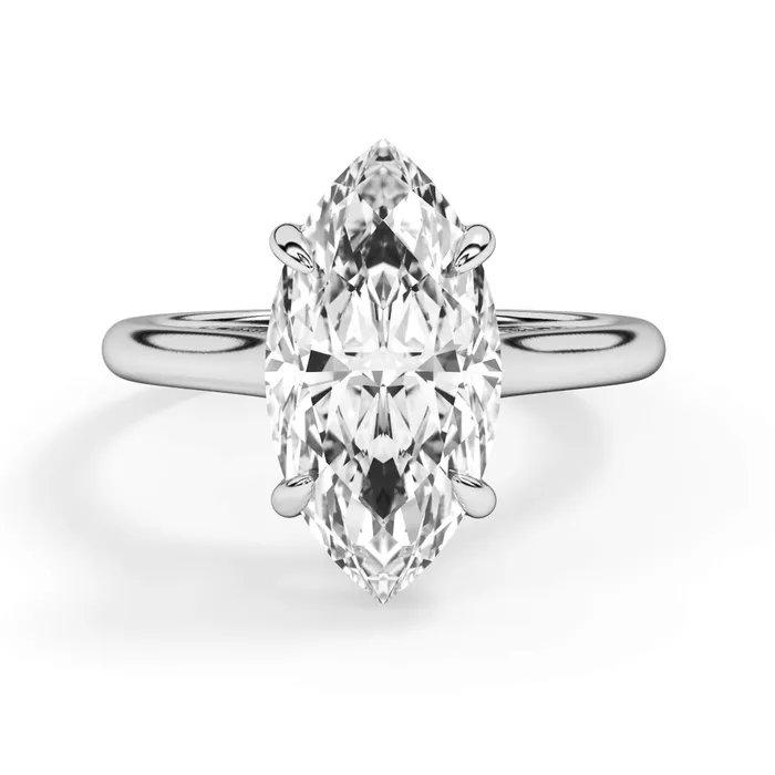 Rings deBebians Dainty Trellis Solitaire Engagement Ring Setting Rings deBebians Dainty Trellis Solitaire Engagement Ring Setting