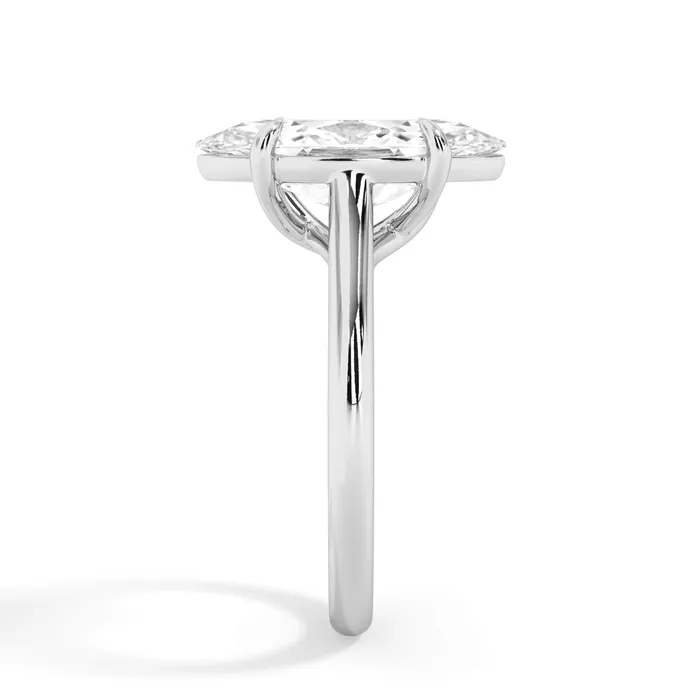 Rings deBebians Dainty Trellis Solitaire Engagement Ring Setting Rings deBebians Dainty Trellis Solitaire Engagement Ring Setting