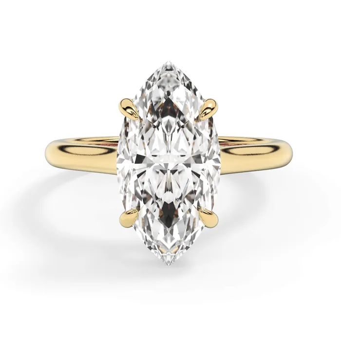 Rings deBebians Dainty Trellis Solitaire Engagement Ring Setting Rings deBebians Dainty Trellis Solitaire Engagement Ring Setting