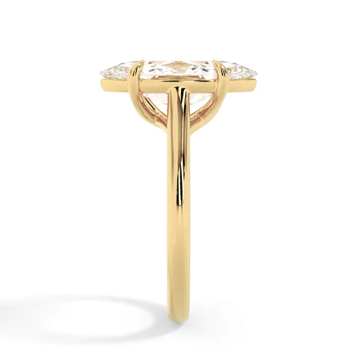 Rings deBebians Dainty Trellis Solitaire Engagement Ring Setting Rings deBebians Dainty Trellis Solitaire Engagement Ring Setting