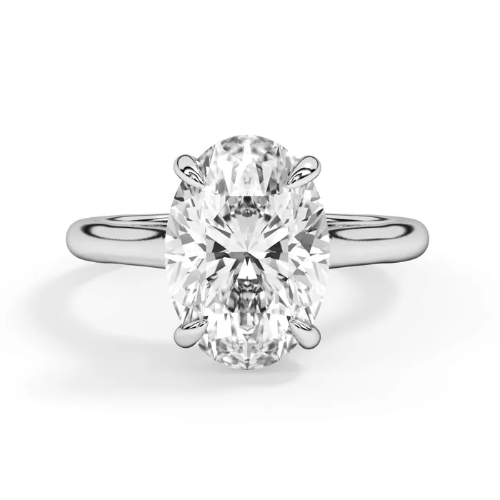 Rings deBebians Dainty Trellis Solitaire Engagement Ring Setting Rings deBebians Dainty Trellis Solitaire Engagement Ring Setting