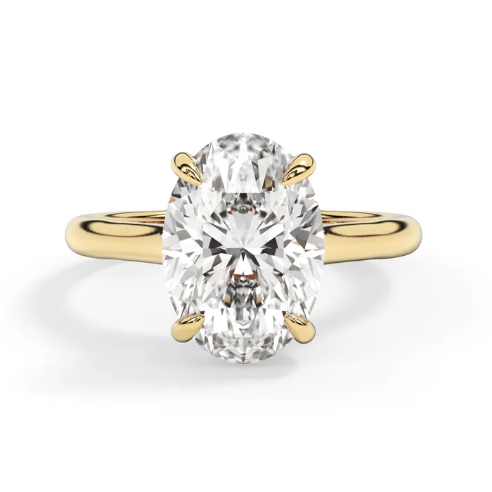Rings deBebians Dainty Trellis Solitaire Engagement Ring Setting Rings deBebians Dainty Trellis Solitaire Engagement Ring Setting