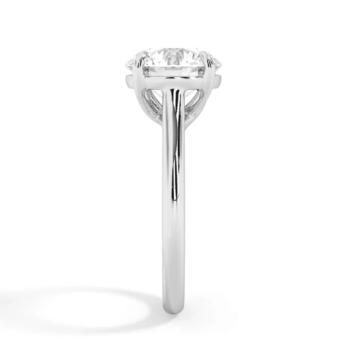 Rings deBebians Dainty Trellis Solitaire Engagement Ring Setting Rings deBebians Dainty Trellis Solitaire Engagement Ring Setting