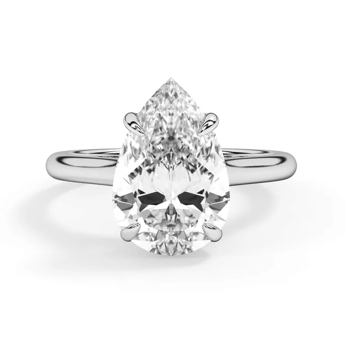 Rings deBebians Dainty Trellis Solitaire Engagement Ring Setting Rings deBebians Dainty Trellis Solitaire Engagement Ring Setting