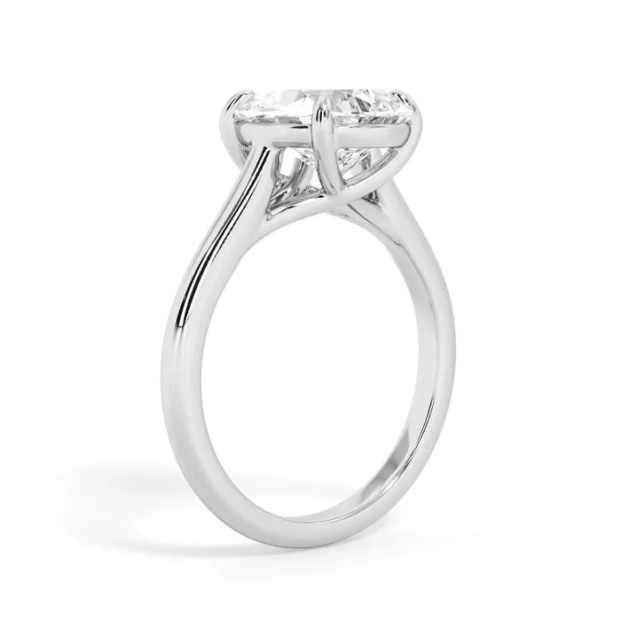 Rings deBebians Dainty Trellis Solitaire Engagement Ring Setting Rings deBebians Dainty Trellis Solitaire Engagement Ring Setting