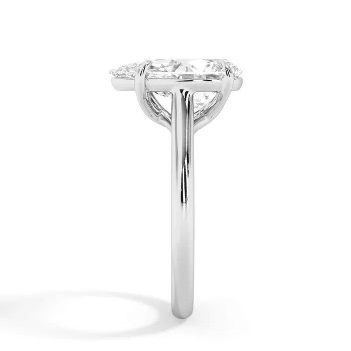 Rings deBebians Dainty Trellis Solitaire Engagement Ring Setting Rings deBebians Dainty Trellis Solitaire Engagement Ring Setting