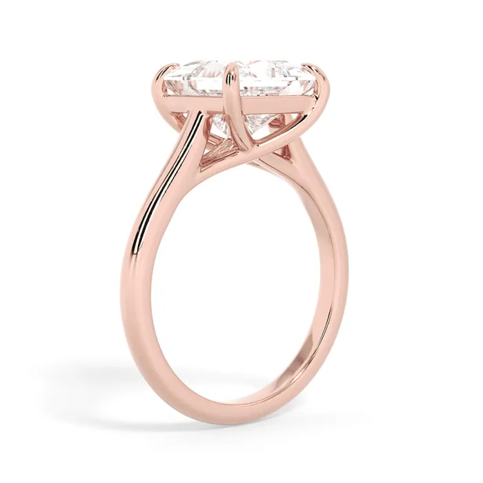 Rings deBebians Dainty Trellis Solitaire Engagement Ring Setting Rings deBebians Dainty Trellis Solitaire Engagement Ring Setting