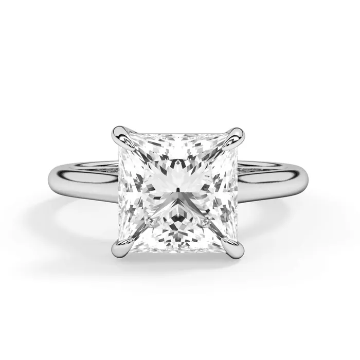 Rings deBebians Dainty Trellis Solitaire Engagement Ring Setting Rings deBebians Dainty Trellis Solitaire Engagement Ring Setting