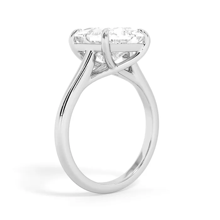 Rings deBebians Dainty Trellis Solitaire Engagement Ring Setting Rings deBebians Dainty Trellis Solitaire Engagement Ring Setting