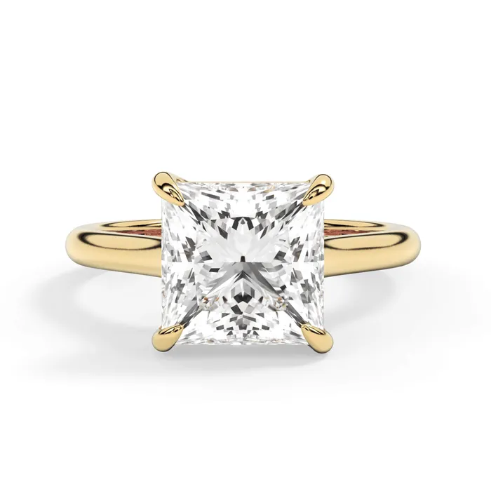Rings deBebians Dainty Trellis Solitaire Engagement Ring Setting Rings deBebians Dainty Trellis Solitaire Engagement Ring Setting