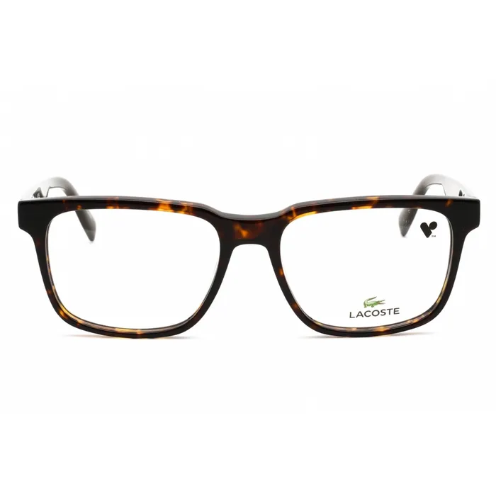 Rings Lacoste Mens Eyeglasses Full Rim Dark Havana Plastic Rectangular Frame L2908 230 Lacoste