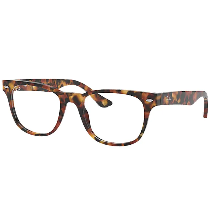 Rings RayBan RayBan Mens Eyeglasses Tortoise Frame Square 5359 5712 51