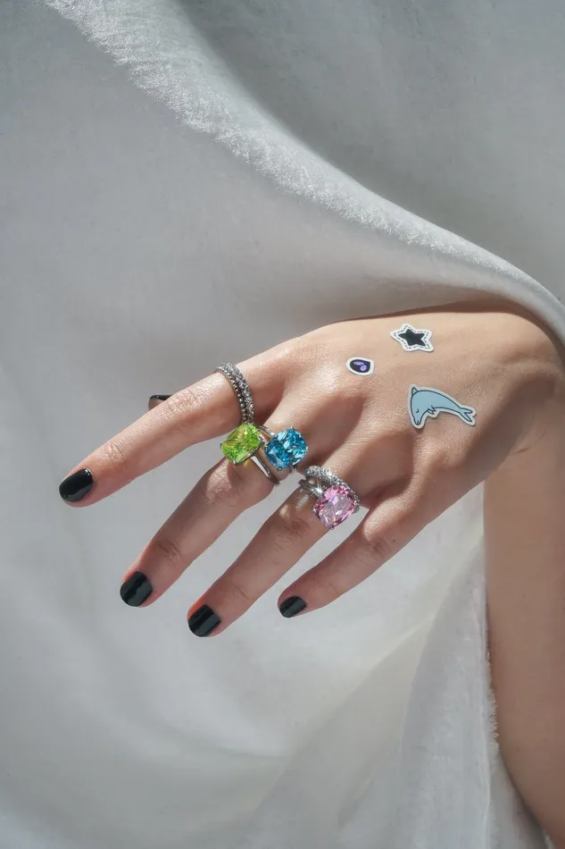 Rings READYMADE Rock Candy Cocktail Ring