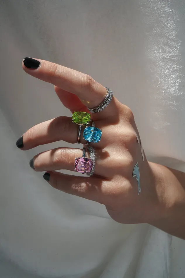 Rings READYMADE Rock Candy Cocktail Ring
