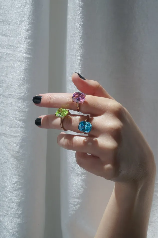 Rings READYMADE Rock Candy Cocktail Ring