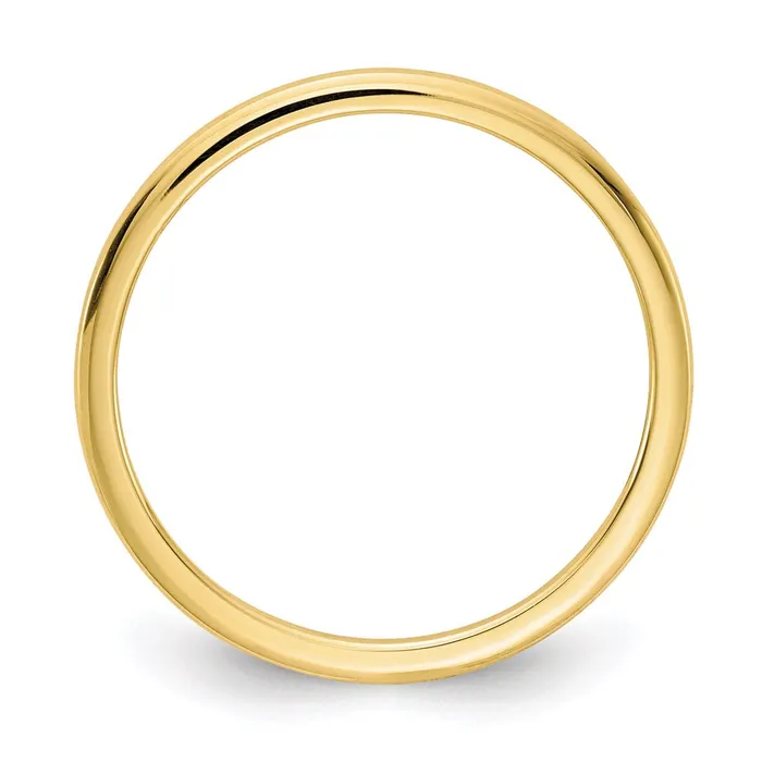 Rings Stackable Expressions 14K Gold 12mm Half Round Stackable Band STK17120Y Rings Stackable Expressions 14K Gold 12mm Half Round Stackable Band STK17120Y