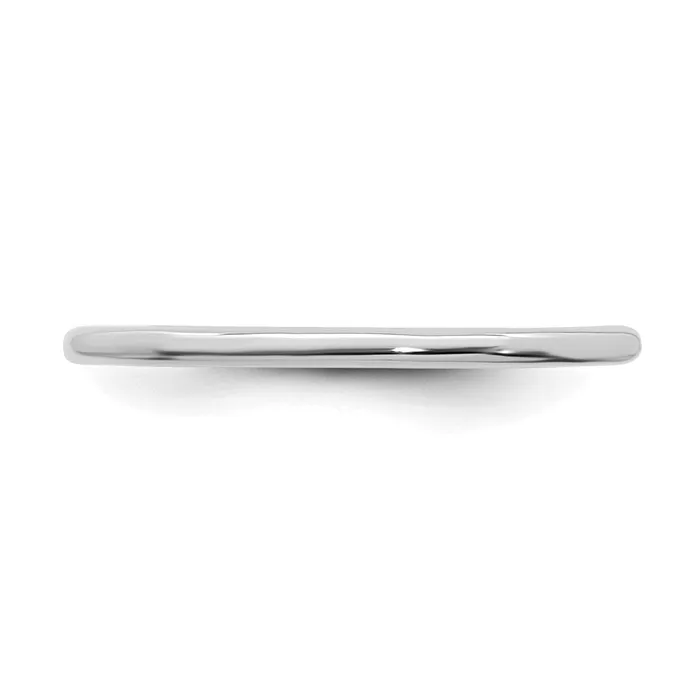 Rings Sterling Silver Stackable Expressions Rhodium Polished Ring QSK163 Stackable Expressions Rings Sterling Silver Stackable Expressions Rhodium Polished Ring QSK163 Stackable Expressions
