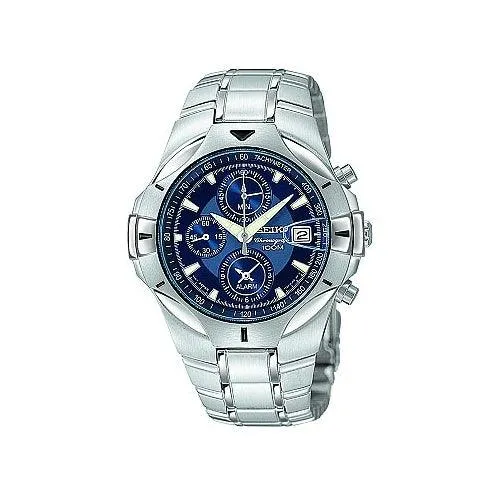 Seiko Rings Seiko Mens Alarm Chronograph SNAA01