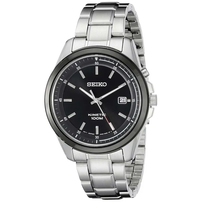 Seiko SKA679 Mens Two Tone Dial Stainless Steel Bracelet Kinetic Watch Seiko Bracelets Seiko SKA679 Mens Two Tone Dial Stainless Steel Bracelet Kinetic Watch Seiko Bracelets