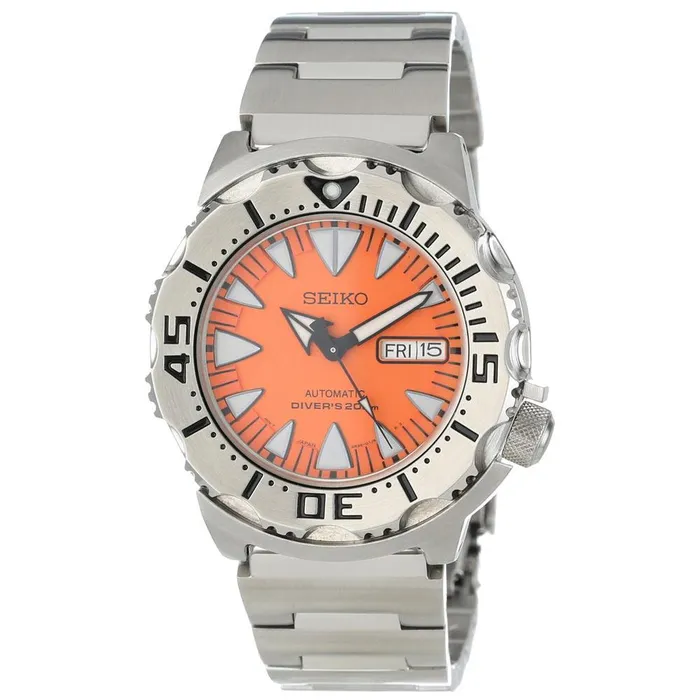 Seiko SRP309 Mens Classic Orange Dial Steel Bracelet Automatic Dive Watch Seiko Bracelets Seiko SRP309 Mens Classic Orange Dial Steel Bracelet Automatic Dive Watch Seiko Bracelets