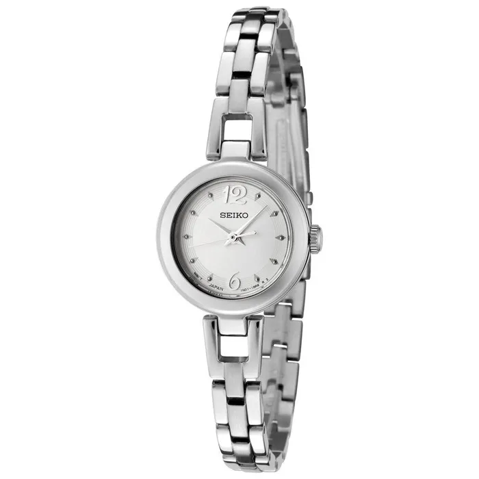 Seiko SXGN77 Womens Dress Stainless Steel Bracelet Silver Dial Watch Seiko Bracelets