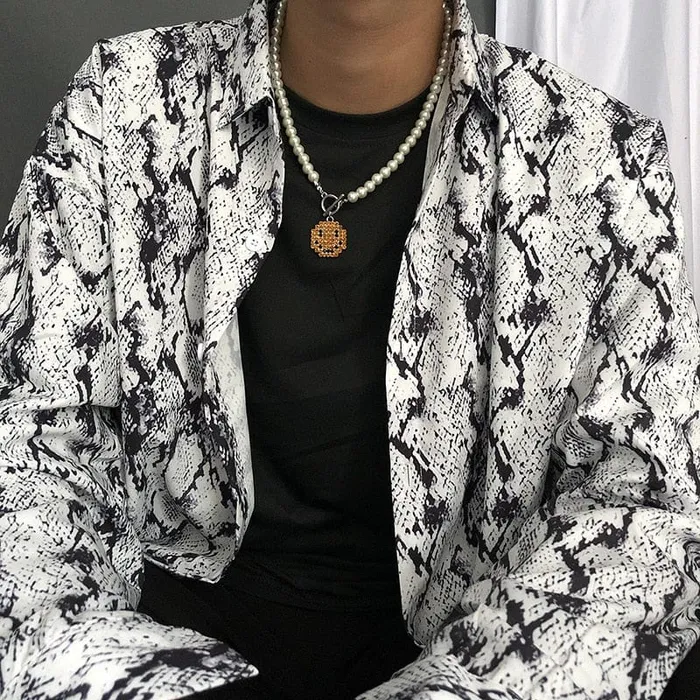 Smiley Pearl Chain VVS Jewelry Necklaces