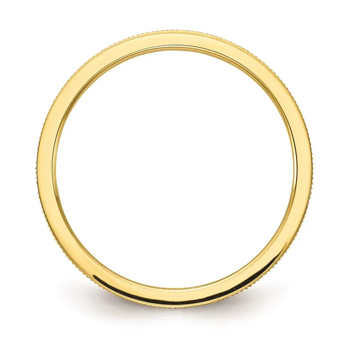 Stackable Expressions Rings 10K Gold 12mm Lind Pattern Stackable Band 1STK21120Y Stackable Expressions Rings 10K Gold 12mm Lind Pattern Stackable Band 1STK21120Y