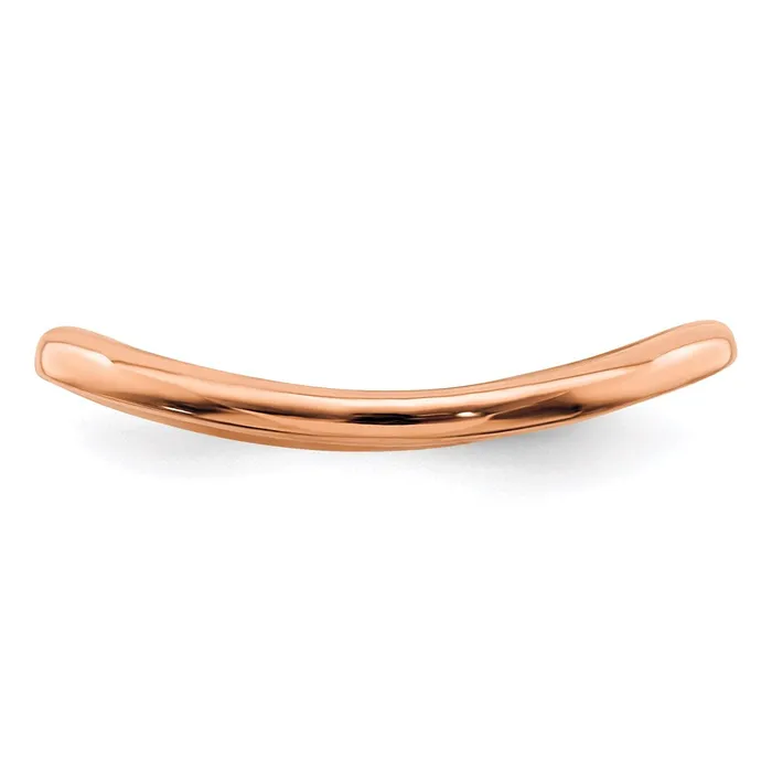 Stackable Expressions Rings Sterling Silver Stackable Expressions Polished Pinkplated Wave Ring QSK712 Stackable Expressions Rings Sterling Silver Stackable Expressions Polished Pinkplated Wave Ring QSK712