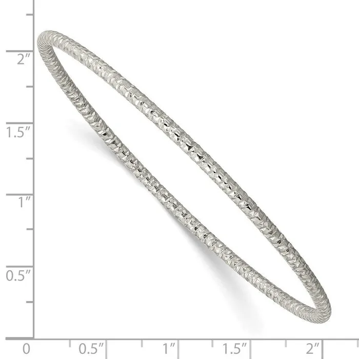 Stainless Steel Polished Textured 2mm Slip on Bangle Chisel Bracelets Stainless Steel Polished Textured 2mm Slip on Bangle Chisel Bracelets