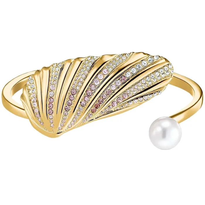 Swarovski Bracelets Swarovski Womens Bracelet Shell Yellow Gold Plated Crystal Pearl 5520665 Swarovski Bracelets Swarovski Womens Bracelet Shell Yellow Gold Plated Crystal Pearl 5520665