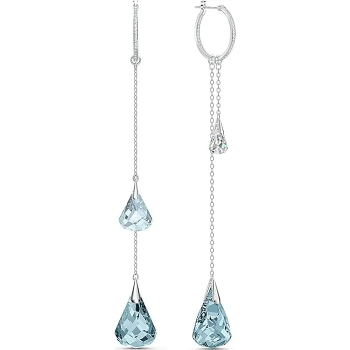 Swarovski Swarovski Womens Earrings Spirit Rhodium Plated Hoop Pierced Crystal 5521784 Earrings Swarovski Swarovski Womens Earrings Spirit Rhodium Plated Hoop Pierced Crystal 5521784 Earrings