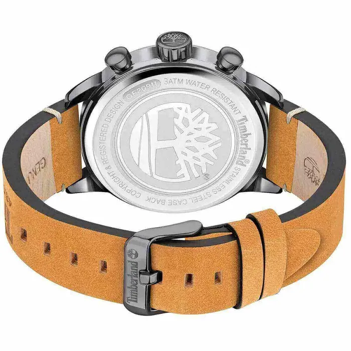 Timberland Mens Watch Day and Date SS Case Blue Dial Leather Strap TDWGF2091101 Timberland Watches Timberland Mens Watch Day and Date SS Case Blue Dial Leather Strap TDWGF2091101 Timberland Watches