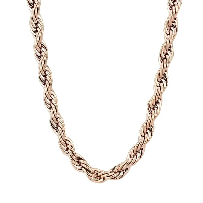 TK2434R IP Rose GoldIon Plating Stainless Steel Chain with No Stone Alamode Bracelets TK2434R IP Rose GoldIon Plating Stainless Steel Chain with No Stone Alamode Bracelets