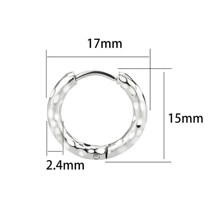 TK3848 High Polished Minimalist Stainless Steel Earrings Alamode Earrings TK3848 High Polished Minimalist Stainless Steel Earrings Alamode Earrings