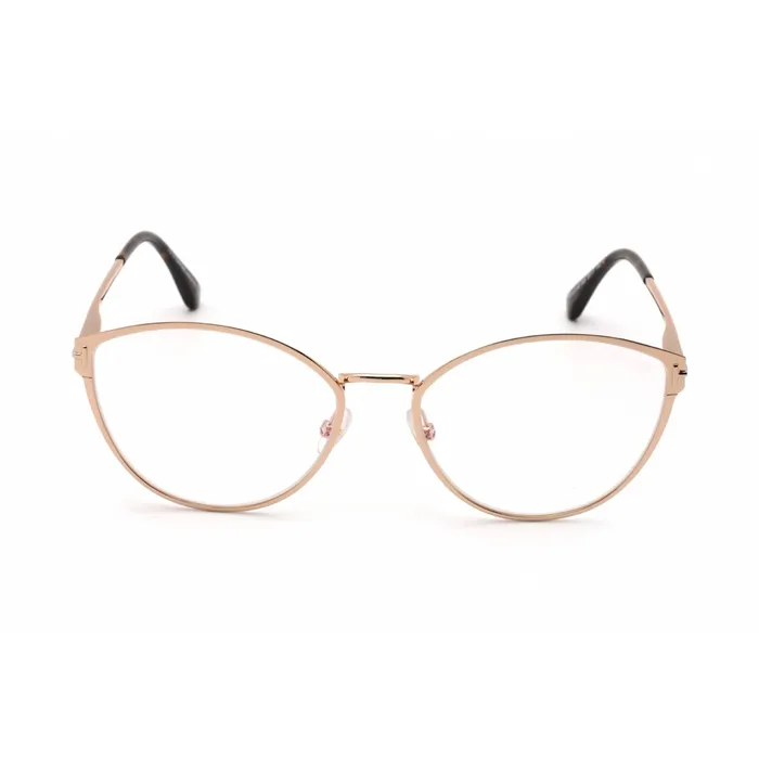 Tom Ford Earrings Tom Ford Womens Eyeglasses Rose Gold Round Metal FullRim Frame FT5573B 028