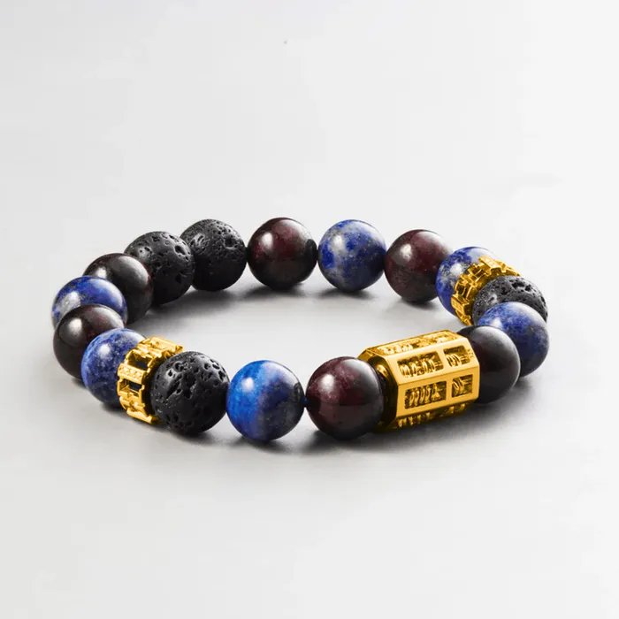 Triple Wealth Abacus Bracelet The Asset Hoseiki Jewelry Bracelets