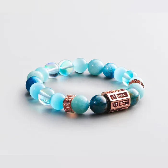 Triple Wealth Abacus Bracelet The Plenitude Hoseiki Jewelry Bracelets