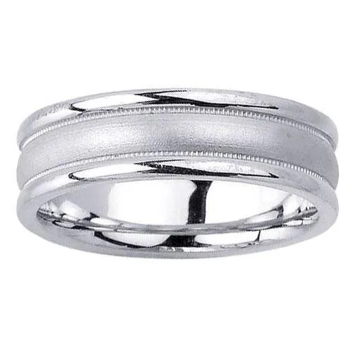 Unique Wedding Ring in Platinum deBebians Rings