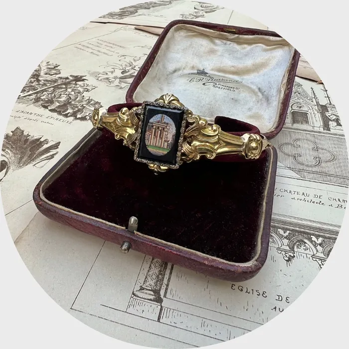 Victorian Micro Mosaic Bracelet 21stfinds Bracelets