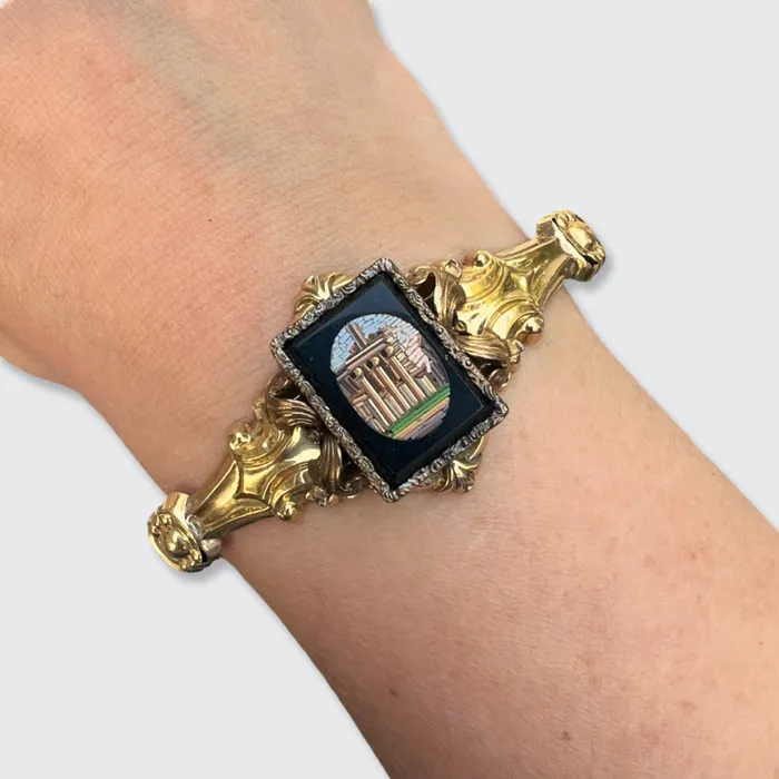 Victorian Micro Mosaic Bracelet 21stfinds Bracelets Victorian Micro Mosaic Bracelet 21stfinds Bracelets