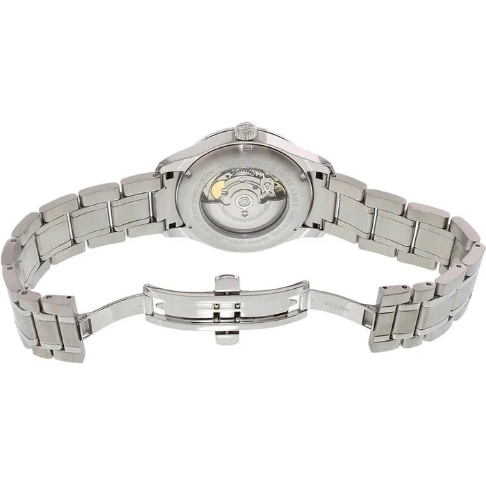 Victorinox Swiss Army Victorinox Swiss Army Mens Alliance Silver Tone Dial Bracelet Automatic Watch and Knife Set 2417151 Bracelets Victorinox Swiss Army Victorinox Swiss Army Mens Alliance Silver Tone Dial Bracelet Automatic Watch and Knife Set 2417151 Bracelets