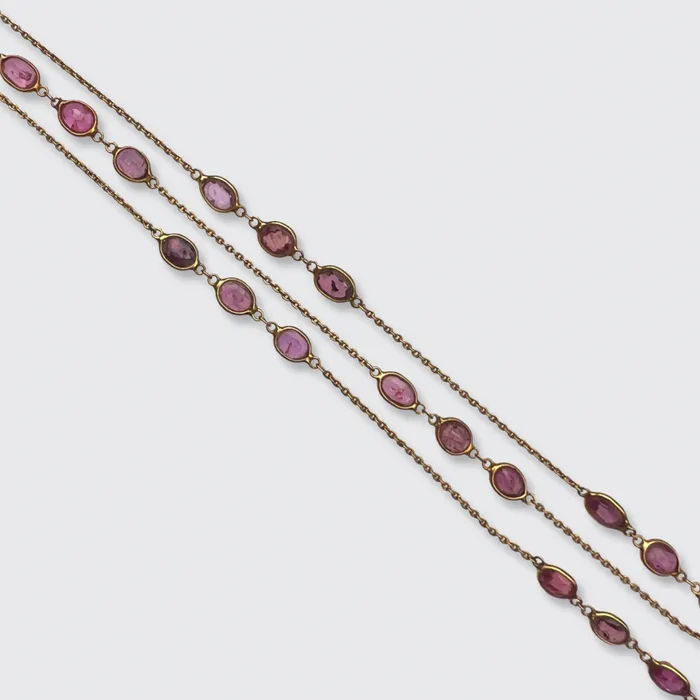 Vintage Ruby Station Necklace 21stfinds Necklaces Vintage Ruby Station Necklace 21stfinds Necklaces