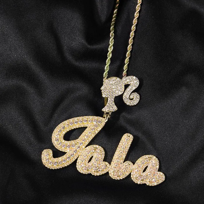 VVS Jewelry Necklaces VVS Jewelry Custom Name Barbie Chain