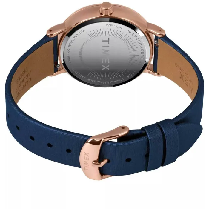 Watches Timex Timex Womens Watch Celestial Opulence Quartz Blue Crystal Dial Strap TW2T87800 Watches Timex Timex Womens Watch Celestial Opulence Quartz Blue Crystal Dial Strap TW2T87800
