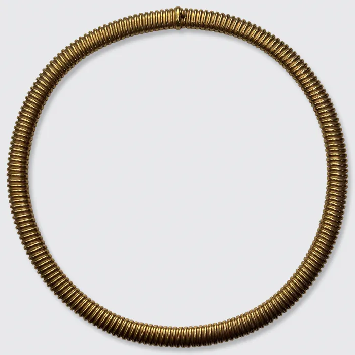 Yellow Gold Tubogas Necklace 21stfinds Necklaces Yellow Gold Tubogas Necklace 21stfinds Necklaces