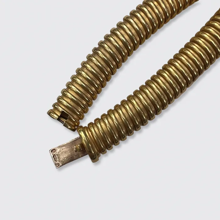 Yellow Gold Tubogas Necklace 21stfinds Necklaces Yellow Gold Tubogas Necklace 21stfinds Necklaces