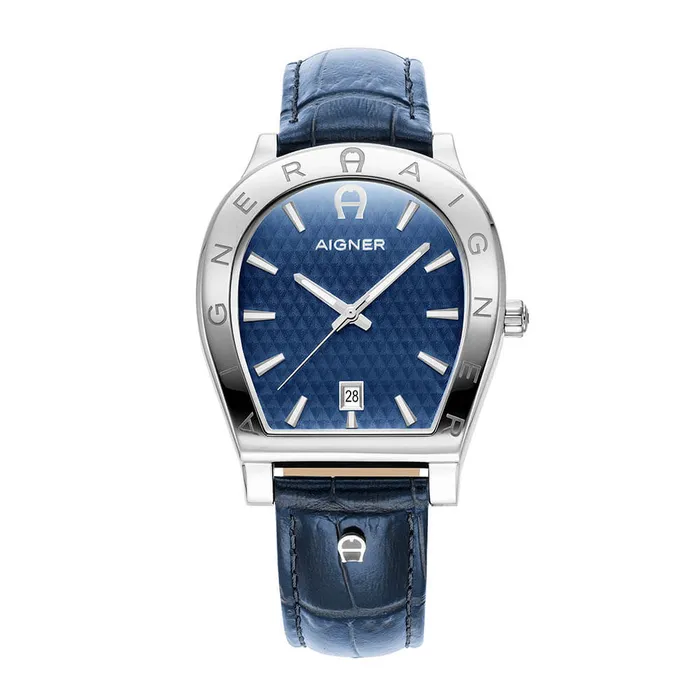 Aigner Watches Aigner Chieti Gents Blue Dial Stainless Steel Case Blue Leather Starp Watch Aigner Watches Aigner Chieti Gents Blue Dial Stainless Steel Case Blue Leather Starp Watch