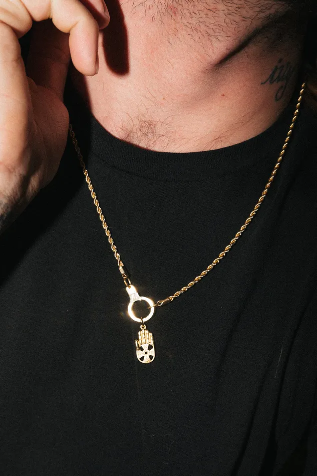 Air Anchor Necklaces Stainless Steel Remain Grateful Rope Chain Necklace with Cuff Keeper Air Anchor Necklaces Stainless Steel Remain Grateful Rope Chain Necklace with Cuff Keeper