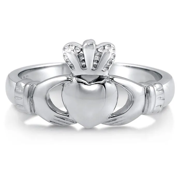 BERRICLE Rings Claddagh Ring in Sterling Silver