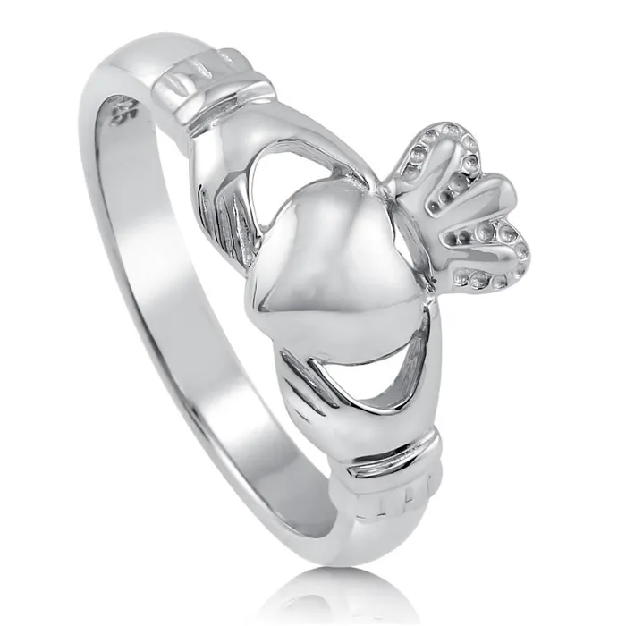 BERRICLE Rings Claddagh Ring in Sterling Silver